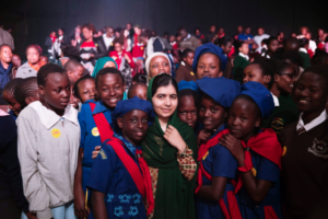 Malala in Kenya