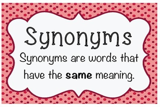 Crazy Blog: Crazy Synonyms